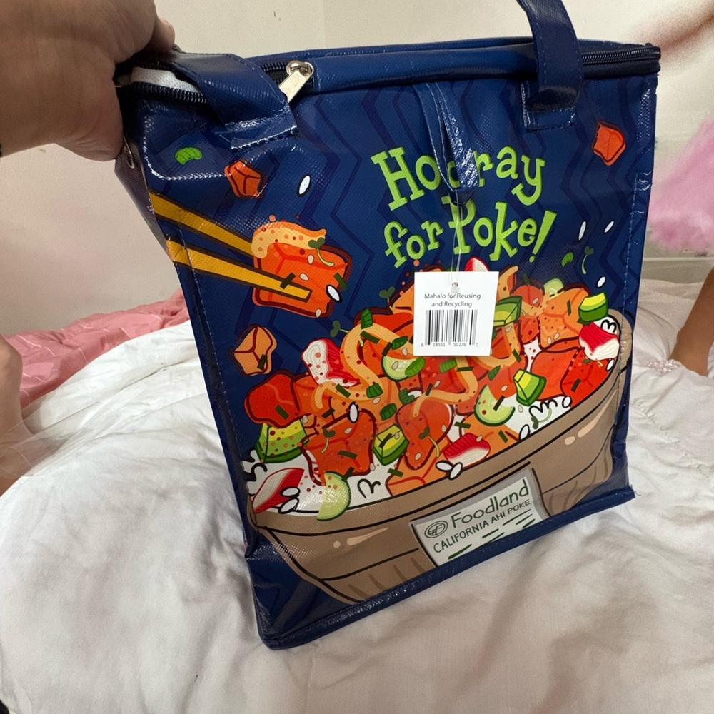 Hawaii's Home for Poke Insulated Bag - Picture 3 of 6